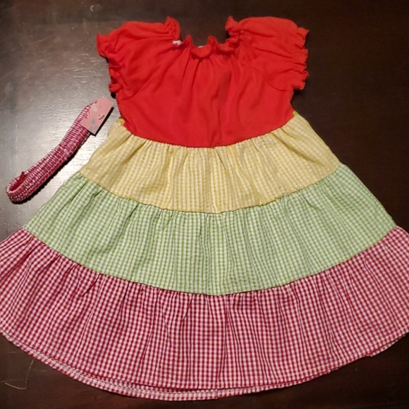 Conley Isle summer dress with matching head band - Picture 5 of 7